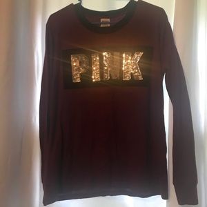 Vs PINk Bling shirt
